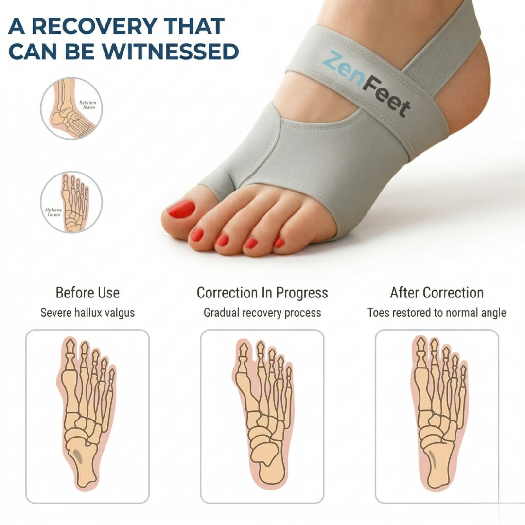 ZenFeet™ Bunion Corrector [Big Toe, Halux Valgus]