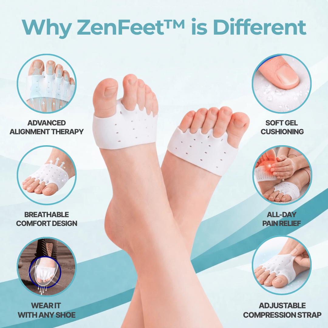 ZenFeet™ Hammer Toe Correctors