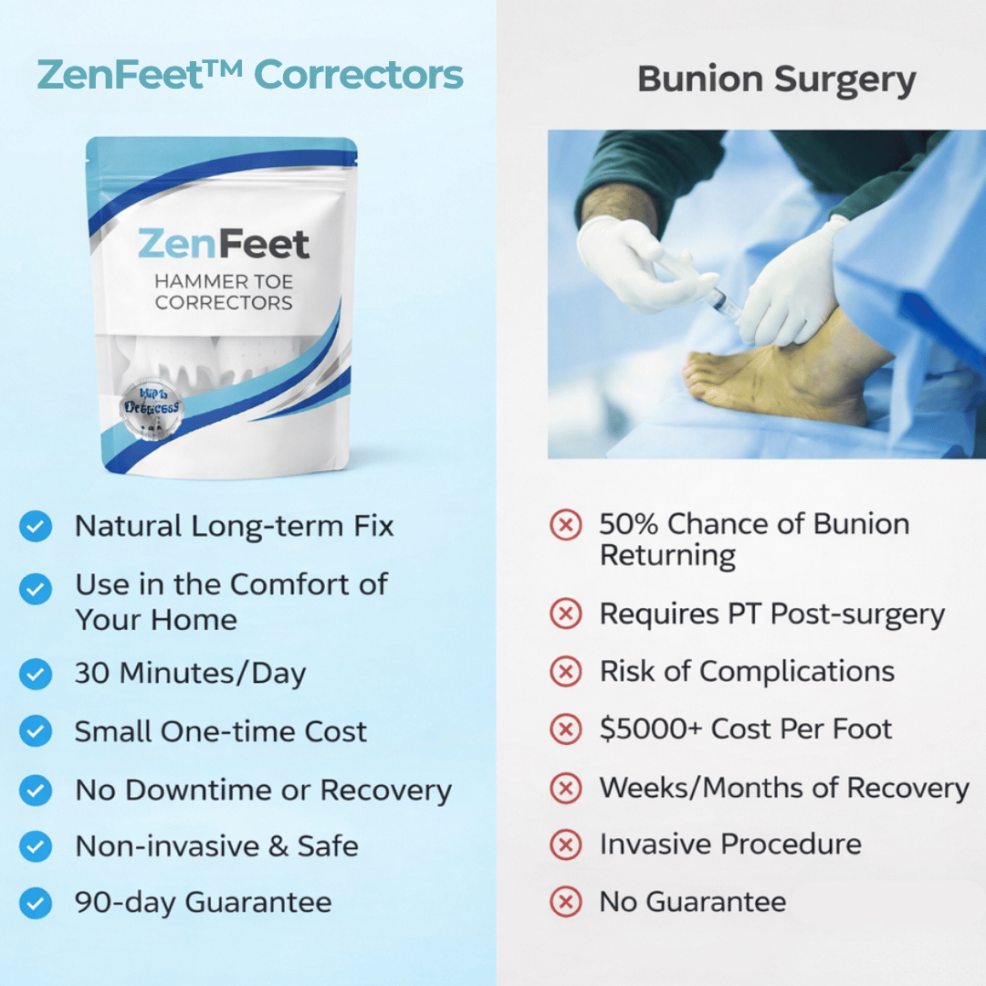 ZenFeet™ Hammer Toe Correctors