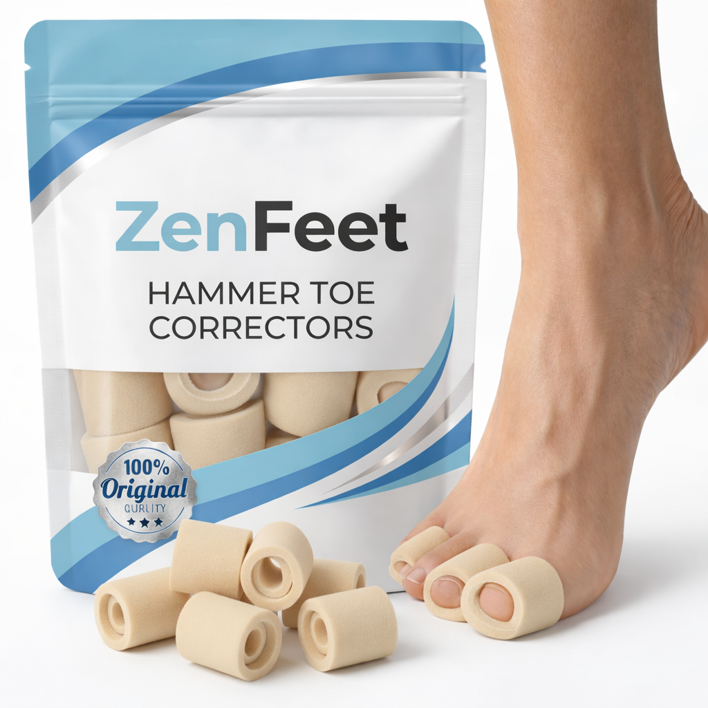 ZenFeet™ Hammer Toes Straighteners with Overlap