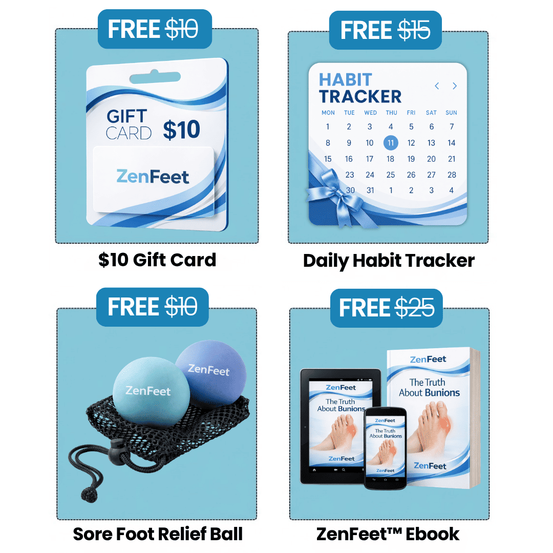 4x ZenFeet™ Free Gifts